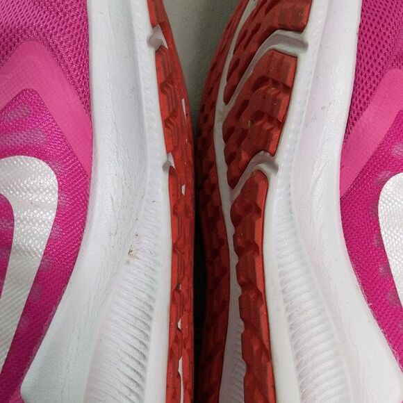 Nike downshifter athletic sneaker pink white size 9 - Picture 9 of 12